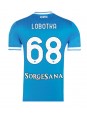SSC Napoli Stanislav Lobotka #68 Replika Hemmakläder 2025-26 Kortärmad